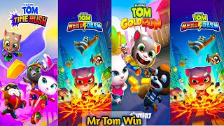😡🚀Talking Tom Hero Dash - Discover all the heroes - New ULTRAHERO - All BOSSES Superworld - Gameplay