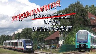 Erstmals seit 70 Jahren: Mit dem Triebwagen von Hamburg nach Geesthacht!