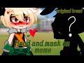 []Hood and Mask on[]Original trend [] Bkdk🧡💚 [] Mha