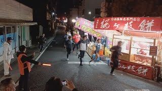 「福男」目指して熱走　佐賀市の与賀神社・佐賀恵比須神社　４年ぶり実施（2024年1月10日、佐賀市与賀町）