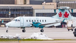 Air Georgian (Air Canada Express) Beechcraft 1900D | Final Calgary Operations