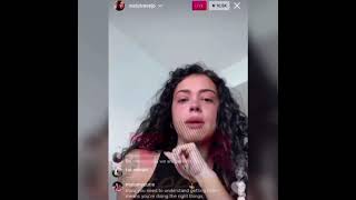 Malu Trevejo crying on live for being called a h**