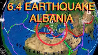 //ALERT\\\\ 6.4 Earthquake Shijak, Albania