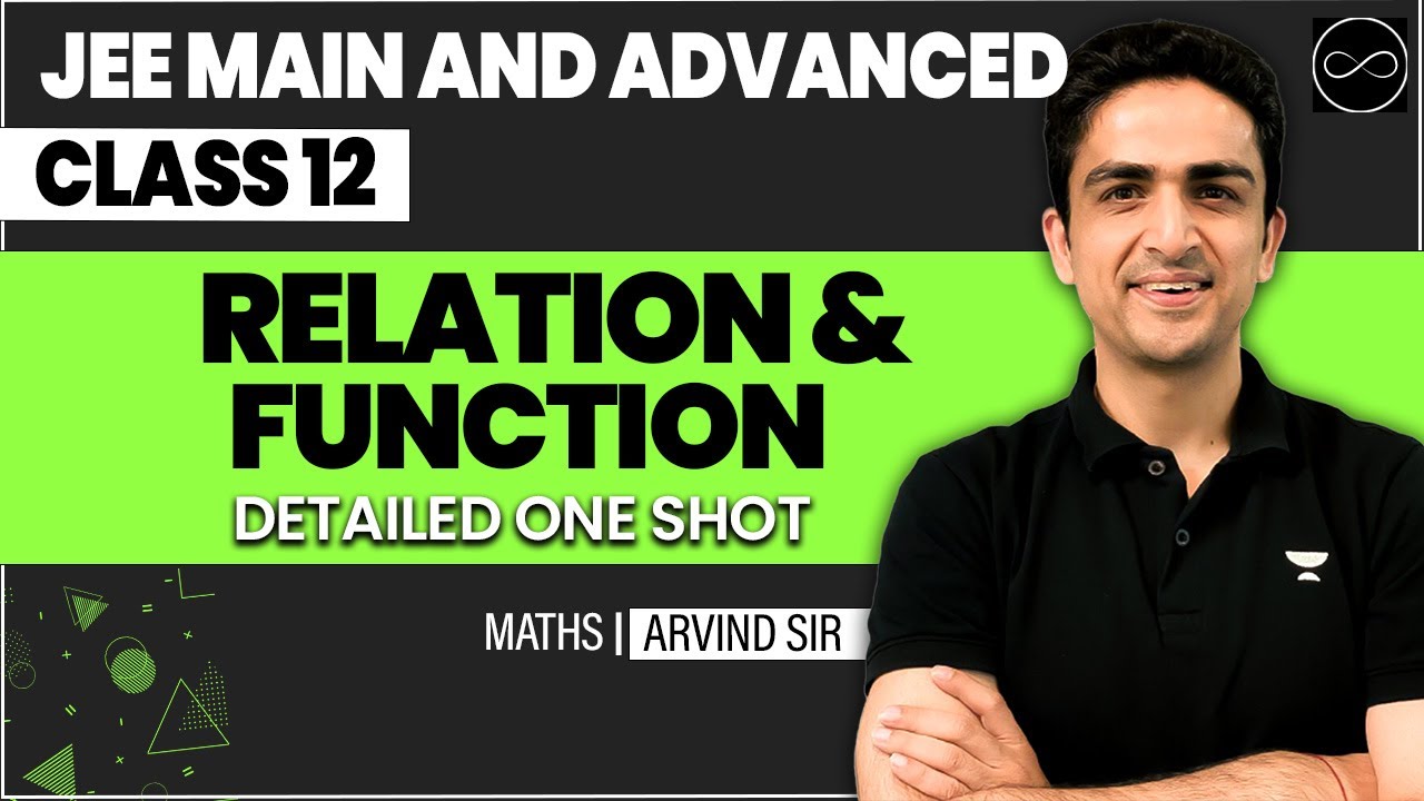 Relation Function Class 12 Jee Main Advanced Youtube