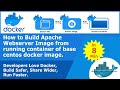 How to Build Apache Webserver Image from running container of base centos docker image. Part-3