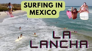 🏄‍♀️ Surfing in La Lancha, Punta Mita / Mexico 🇲🇽 -- (Drone Footage)