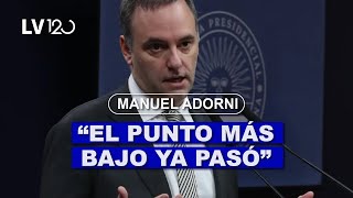 MANUEL ADORNI: COMEDORES TRUCHOS, PARO DOCENTE Y LEY DE BASES