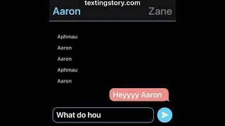 Zane and Aaron text: the revival