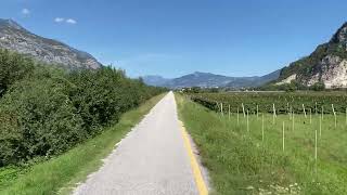 EuroVelo 7 - Calliano to Trento