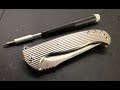 How to disassemble and maintain the Kizer Toro Pocketknife