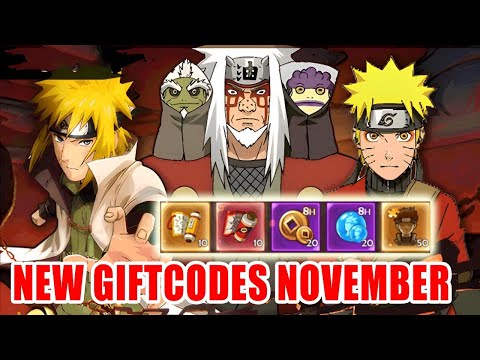 Ninja War: Ultimate Challenge New Giftcodes November - Naruto Idle RPG Android iOS