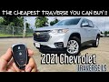 2021 Chevrolet Traverse LS: Start up & Full Review