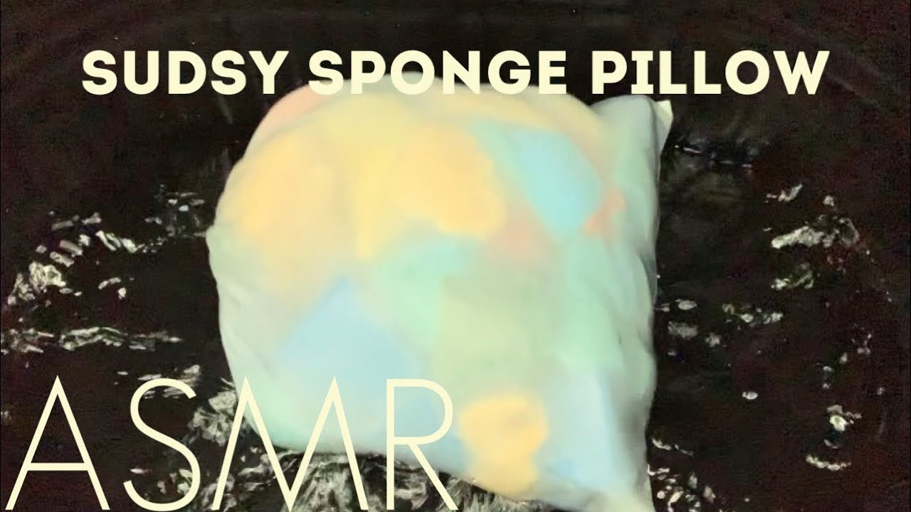 Asmr Agressive Sponge Squeezing Ripping Youtube