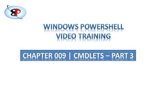 PowerShell Tutorial | 009 | PowerShell Cmdlets - Part 3 - Using pipeline in PowerShell