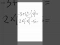 Operasi campuran bilangan bulat #maths #bilanganbulat #operasihitungcampuran #multiplication