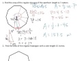 B level - Find the area of regular polygons Video