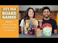 Let's Talk Board Games #27 - House of Fado, Fiction, Mind Up, Railroad Ink Challenge, Ancient Realm