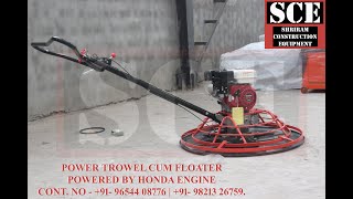 POWER TROWEL HONDA ENGINE | TREMIX SYSTEM | TRIMIX FLOORING | CONCRETE VDF FLOORING