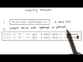 Compiling PThreads