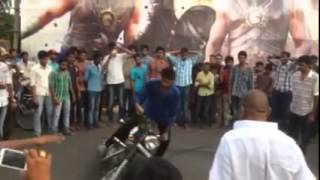 Bahubali Prabhas Fans At bhimavaram.....