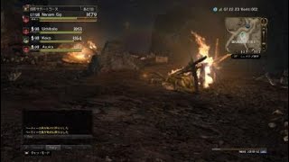 ＃273【DDON 】【咆える炎塊】ウルテカ山岳スポット