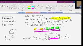 Discrete Probability Distributions - Binomial - Hypergeometric - Poisson