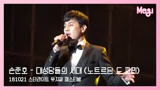 [HD] 181021 스뮤페 손준호 - 대성당들의 시대 (노트르담 드 파리)