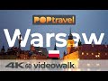 Walking in WARSAW / Poland - Downtown and Old Town - 4K 60fps (UHD)