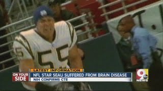 Seau's family reacts to brain damage report.