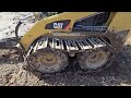 over tire tracks review skid steer wheel loader