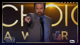 Ray Romano Has a "special" Message For His Wife | 27th Critics Choice Awards | TBS