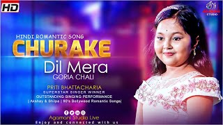 Chura Ke Dil Mera | Akshay & Shilpa |Priti Bhattacharia Live Singing |90's Bollywood Romantic Songs|