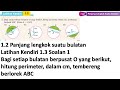 Latihan Kendiri 1.3 Soalan 1 | 1.2 Panjang lengkok suatu bulatan | Bab 1 Sukatan membulat | Add Math