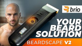 BEST Beard TRIMMER for a Short Beard – BRIO Beardscape V2 BEST