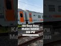 KA Gaya Baru Malam Selatan Melaju di Karangbendo Yogyakarta #shorts