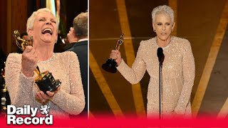 Oscars: Jamie Lee Curtis wins first Oscar for Everything Everywhere All At Once