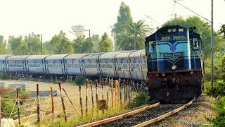 Palindrome KJM ALCo Chugging  over Curve - Bidar - Yesvantpur Express | Indian Railways [4K]