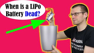 How can a RC LiPo BATTERY be Responsibly DISPOSED of?