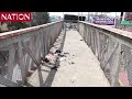 state of muthurwa market footbridge