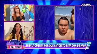 Sheyla Rojas justifica por qué no llevó a su hijo a vivir con ella en México