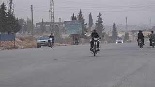 تشبيب الدراجات ظاهرة يمارسها شباب مدينة الباب على الطرقات العامة