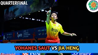 Yohanes Saut vs Jia Heng | GUWAHATI MASTERS 2023