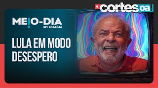 Presidente Lula usa cadeia de rádio e TV para tentar recuperar popularidade;