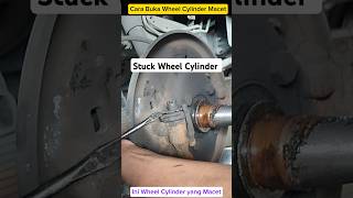 Cara Membuka Blok Rem Macet // Remove Stuck Wheel Cylinder