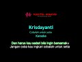 krisdayanti cobalah untuk setia karaoke tanpa vocal