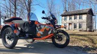 Part 3 Of the 2021 Ural GEO Test Drive....Missing a Shift \u0026 Waving To Our Porsche Friend