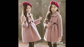 Детская одежда, шерстяное пальто, куртка для девочек на осень и зиму, толстая теплая качественная