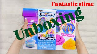 Craz Slimy Sensory Unboxing / Super ASMR/ Sensory Unboxing / ASMR Satisfaction #slime #unboxing