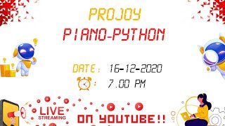 Projoy - Piano using python