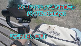 ZV-1アクティブ手ブレ補正＋ジンバル＋Catalyst これ以上は無理！ #151